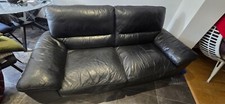 2number3 seater black for sale  NORTHOLT