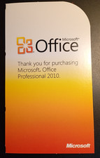 Microsoft office 2010 for sale  PETERSFIELD