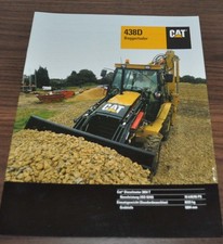 Usado, Retroescavadeira Caterpillar 438D retroescavadeira especificação gato folheto Prospekt comprar usado  Enviando para Brazil