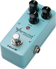 Pedais de efeitos de guitarra analógicos NUX NOD-3 Morning Star Overdrive, 9 volts - ciano comprar usado  Enviando para Brazil