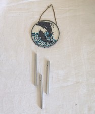 Stained glass dolphin for sale  ANDOVER