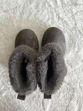 Gray fur lined for sale  Clarkston