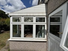 White upvc double for sale  WELLING
