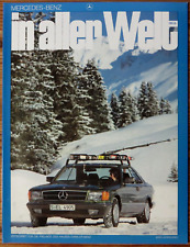 Mercedes-Benz in aller Welt 180 D, 6/82 Titelbild MB 500 SEC, 5-Zyl-Turbo-Diesel comprar usado  Enviando para Brazil