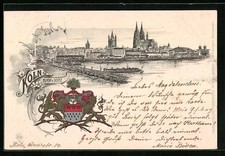 Litografia colonia veduta usato Litografia colonia veduta usato  Spedire a Italy