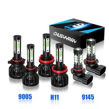 Usado, Farol Led + FOG Light Bulbs por 2009 2010 2011 2012 Dodge Ram 1500 2500 3500 comprar usado  Enviando para Brazil