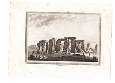 Stonehenge vecchia stampa usato  Montecchio Emilia
