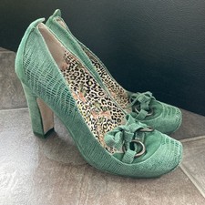 Irregular choice green for sale  LANCING
