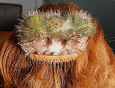 Handcrafted feather hair for sale  Tucson