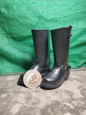 Bota de ingeniero hecha a mano para hombre Bota de motocicleta Bota de punta redonda, Bota de montar a caballo segunda mano  Embacar hacia Mexico