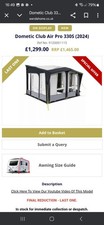 Air awning kampa for sale  BEVERLEY