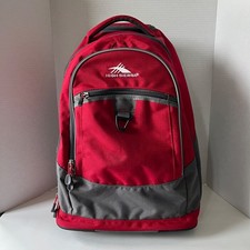 Mochila de rodas HIGH SIERRA com alça telescópica vermelha cinza, usado comprar usado  Enviando para Brazil