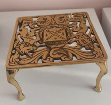 Vintage brass trivet for sale  LANCING