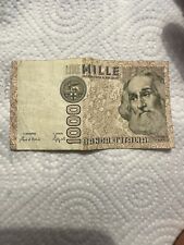 Banconota 1000 Lire Marco Polo 6 Gennaio 1982 comprar usado  Enviando para Brazil