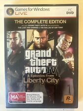 Grand Theft Auto IV e Episódios de Liberty City PC Jogo Completo PAL comprar usado  Enviando para Brazil