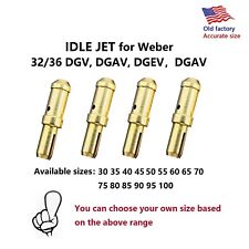 Carburador Idle Jet 74403 para Weber 32/36 DGV DGAV DGEV 38/38 4 PEÇAS comprar usado  Enviando para Brazil