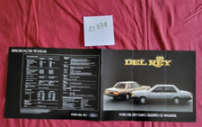 N°21378 /  FORD  Brasil / dépliant Del Rey coach et berline 1981 comprar usado  Enviando para Brazil