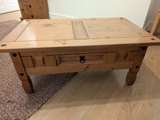 Solid wood coffee for sale  LONDON