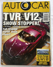 Autocar october 1996 for sale  LETCHWORTH GARDEN CITY