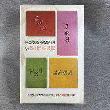 Vtg singer monogrammer for sale  Plain City