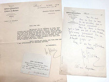 Correspondance lettre lot d'occasion  Gençay