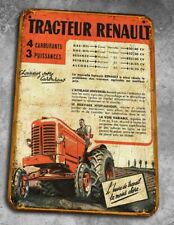 Vintage renault tractor for sale  Shipping to Ireland