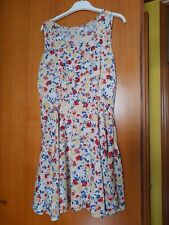 Vestito fiori smanicato usato  Corato