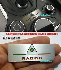 Targhetta per alfa usato  Bari
