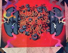 Pôster FOIL Queens of the Stone Age Atlantic City 2025 numerado xx/150, usado comprar usado  Enviando para Brazil