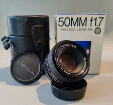 Yashica 50mm f1.7 for sale  BRISTOL