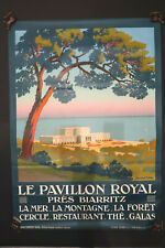 Affiche biarritz pavillon d'occasion  France