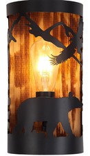 Rustic bear wall for sale  Chicago