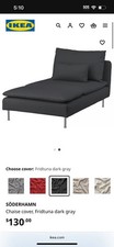 Söderhamn chaise cover d'occasion  Expédié en Belgium