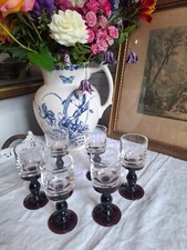 Anciens verres pied d'occasion  Villeneuve-la-Guyard