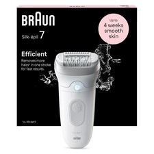 Depilator Braun Silk-épil 7 – Depilacja damska – Wet and Dry 7-011 Biały na sprzedaż  PL