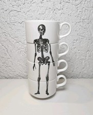 Kaffeetasse skelett motiv gebraucht kaufen  Petersdorf