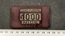 Plaque 1000 casino d'occasion  La Colle-sur-Loup