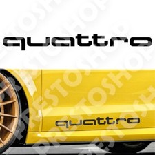 Adesivi audi quattro usato  Casoria