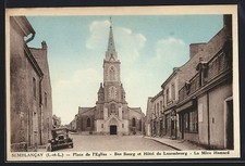 Old postcard semblancay d'occasion  Expédié en Belgium