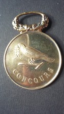 Médaille concours colombophil d'occasion  France