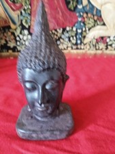 Tête bouddha patine d'occasion  France