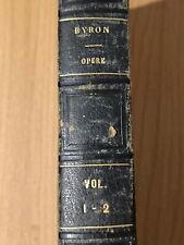Opere lord byron usato  Valle dell'Angelo