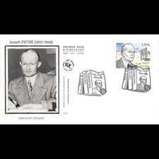 Fdc soie joseph d'occasion  Crécy-la-Chapelle