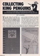 Collecting king penguin for sale  SHREWSBURY