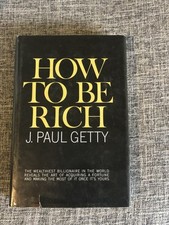 Usado, How To Be Rich , by J. Paul Getty - Playboy Press HC/DJ comprar usado  Enviando para Brazil