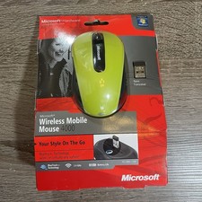 Mouse sem fio Microsoft Mobile 4000 limitado verde D5D-00031 Blue Track Tech comprar usado  Enviando para Brazil