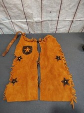Vtg leather chaps for sale  Bremen