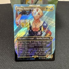 Tidus, Yuna’s Guardian – Folia Borderless Surge – Final Fantasy MTG – Angielska , używany na sprzedaż  Wysyłka do Poland