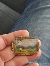 Broche ancienne peinture d'occasion  Thise