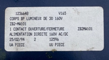 Telemecanique zb2 mw101 d'occasion  Grez-sur-Loing